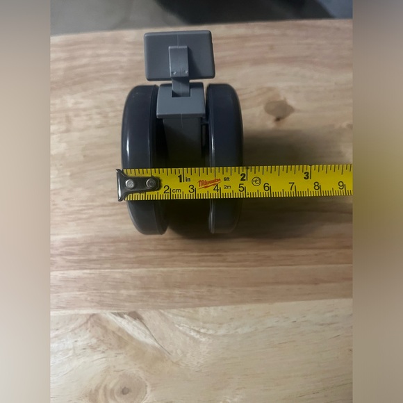 Grey Locking Caster for Training Tables - Picture 5 of 5
